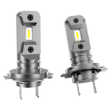 H1 H4 H7 9005 9006 H3  HB4 H11 LED Bulbs with Compact Design Fanless, 30W 3600LM, 6000K-6500K White, Ultra-Thin Connector, Easy DIY Installation for Hatchbacks and Sedans