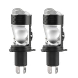 H4/9003 LED Projector Headlight Bulbs, 13600LM 100W 6000K, Plug-and-Play Conversion Kit for Hi/Lo Beam, IP68 Waterproof