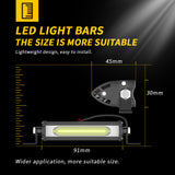 ZXREEK Canbus T10 12 3030 LED-Glühbirne 12 V-24 V Canbus 6000 K Innenkeil-Türleuchten (10 Stück)
