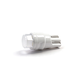 T10 Ceramic LED Interior Exterior Bulb W5W 194 168 6500K White 12V Auto Light for Dome Map Door Side Marker Light (Smoked Hexagon Lens)