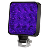 IP67 Waterproof LED Working Light, 6000K Pure White, 12V 48W 16 LED, for Construction Vehicle Farm Work Night Driving