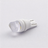 T10 Ceramic LED Bulb 194 168 Replacement, 31MM White 360° Full Angle for Car Dome Map Door License Plate Light 12V （ Smoked Wedge Combo Beam Lens）