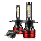 H1 H4 H7 880 881 H11 H8 H13 LED Headlight Bulb 12V-24V 60W 8000LM, IP68 Waterproof Aviation Aluminum Heat Dissipation Design