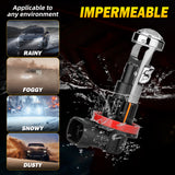 H4 H7 9005 9006 H11 LED Headlight Bulbs 60W 8000LM Super Bright 6000K White IP68 Waterproof for Cars SUVs Trucks