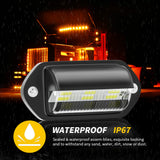 6-LED Truck Side Marker Light IP67 Waterproof 12V-24V for Semi Trailer RV Camper