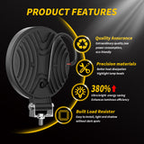 High Quality Round LED Working Light , 4 Inch 99W 2500LM 50000H Lifespan, IP67 Waterproof, 9-30V for Truck SUV ATV Work Site