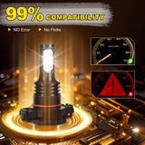 5202 LED Fog Light Bulbs Plug and Play Direct Fit for Jeep Wrangler Cherokee Dodge Charger
