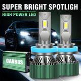 H11 H13 9005 9006 H1 H7 H4 LED Bulbs Super Bright, 120W 16000LM Per Set, 6000K, 360° Adjustable Beam Focus, Waterproof, Dustproof, Shockproof