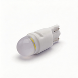 T10 Ceramic LED Bulb 194 168 Replacement, 6000K Cool White 360° Full Angle for Car Dome Map Door License Plate Light 12V （ Smoked Bullet shaped Lens）