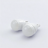 T10 LED Bulb W5W 194 168 Ceramic Heatsink 6500K White 12V Auto Interior Light for Dome Map Door License Plate Side Marker Lamp  (Smoked Spot beam lens)