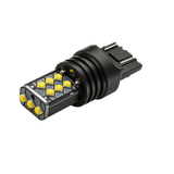 7443 W21/5W LED Bulb 12V 3030 15 Leds Super Bright Amber Stop Red Tail Light Turn Signal Light Blinker Brake Reversewith Heat Sink
