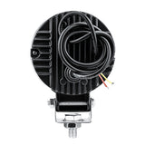 LED Motorcycle Spotlight + DRL, IP67 Waterproof, 20W 1800LM 9-30V DC, High Lumen, Energy-Saving, Easy DIY Installation for All Motorcycle Models