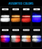 Universal 12V-24V LED Side Marker Light – IPX-4 Waterproof Clearance Lamp for Truck Trailer RV Camper Boat Lorry Bus, Surface Mount