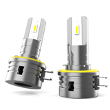 H11 9004 9007 H13 H7 LED Headlight Bulbs, 5600LM 40W 6000K, 1:1 Mini Design, CANBUS Ready, High Beam or Fog Light Replacement for BMW, Audi, Mercedes
