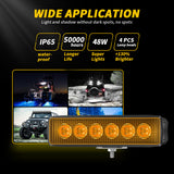 Super Bright LED Work Light, 12V 18W 6 3030 LED 6 Inch Size , IP67 Waterproof, for Off Road Emergency Rescue