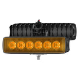 Super Bright LED Work Light, 12V 18W 6 3030 LED 6 Inch Size , IP67 Waterproof, for Off Road Emergency Rescue