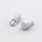 T10 LED Bulb W5W 194 168 Ceramic Heatsink 6500K White 12V Auto Interior Light for Dome Map Door License Plate Side Marker Lamp  (Smoked Spot beam lens)