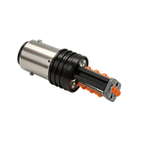 1157 1156 BA15S LED Amber Front Rear Turn Signal Blinker Tail Light Bulb Replacement 12-24V Super Bright 3030 Moulding LED Plug and Play Easy Installation