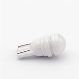 Upgraded T10 Ceramic LED Bulb W5W 194 168 6000K Xenon White 12V Vehicle Light Bulb for Interior Dome Map Door Courtesy Side Marker Trunk Light (Smoked Spot beam lens)