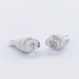 T10 Ceramic LED Bulb 921 912 194 Compatible White for Reverse Tail Light Trunk Cargo Truck Camper（ Transparent Wedge Combo Beam Lens）