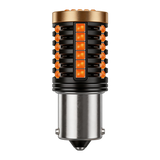 Super Bright 1156 1156 BA15S S25 LED Bulb Amber, 3030 SMD 43LED 360° Full Angle Turn Signal Light