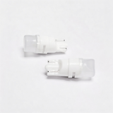 T10 Ceramic LED Neutral White Ultra Short 26mm Bulb For Vanity Mirror Sun Visor Light Car Interior Upgrade  (Smoked Wedge Combo Beam Lens)