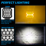 IP67 Waterproof LED Working Light DRL 4.33 Inch 20W 2000LM, with Easy Installation, 9-36V Wide Voltage For 4x4 Truck SUV ATV