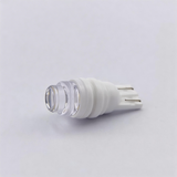 T10 Ceramic LED Bulb 501 Wedge 12V for Car Interior Dome Map License Plate Light （Transparent Cake Shape Lens）
