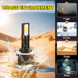 880 LED Fog Bulbs 3000K Amber CANBus Ready No Error for Toyota Yaris Honda Fit