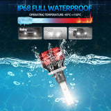 H1 H4 H7 880 881 H11 H8 H13 LED Headlight Bulb 12V-24V 60W 8000LM, IP68 Waterproof Aviation Aluminum Heat Dissipation Design