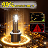 880 LED Fog Bulbs 3000K Amber CANBus Ready No Error for Toyota Yaris Honda Fit