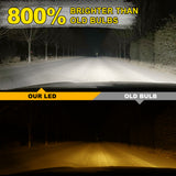 881 LED Fog Light Bulbs 12V Universal Fit for Most Budget Vehicles Old Models