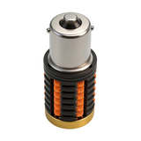 Super Bright 1156 1156 BA15S S25 LED Bulb Amber, 3030 SMD 43LED 360° Full Angle Turn Signal Light