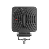 4.25 Inch Mini Square LED Working Lamp, 9-30V 192W 3000LM Flood Beam Low Power Wide Voltage Design, IP67 Compact Waterproof Structure, Portable Square Auxiliary Light for Car Repair & Narrow Work Areas