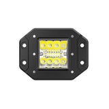 4.72 Inch LED Industrial Working Light, 16W 1600LM 9-30V Ultra Wide DC Voltage Range, IP67 Rustproof Waterproof Anti-Corrosion, Square Flood Light for Construction Machinery & Farm Vehicles
