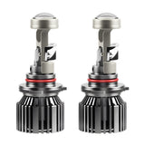 H4 H7 9005 9006 H11 LED Projector Headlight Bulb 6000K White 60W 8000LM High Low Beam with Clear Cut-Off Anti-Glare Design