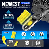 D2S D4S D1S D3S D8S LED Bulb 16000LM 110W 6000K White Long Life Headlight for Modern Luxury & Family Cars