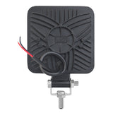 3.35 Inch Square LED Heavy Duty Work Light, 9-30V 11.6W Flood Beam, IP67 Shockproof Fully Sealed, High Lumen Square Driving Lamp for Excavator Tractor 4x4 Vehicles
