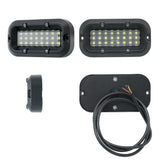 IP67 Waterproof LED Truck Side Marker Lights Emergency Warning Light, 12-24V DC, 26LED Strobe Flash Energy Saving for Semi Truck Pickup RV