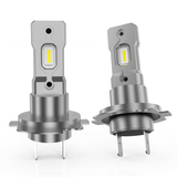 No Fan 9005 9006 H11 H1 H7 H4 LED Headlight Combo Kit, 30W 3600LM Total Output, 6500K, IP67 Waterproof, Silent Passive Cooling for High Beam and Low Beam