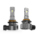 No Fan 9005 9006 H11 H1 H7 H4 LED Headlight Combo Kit, 30W 3600LM Total Output, 6500K, IP67 Waterproof, Silent Passive Cooling for High Beam and Low Beam