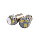 BA9S LED Bulb 12V DC Low Power Consumption for Vehicle Interior Lighting Interior Dome Map Door License Plate Light ( Transparent Spot Lens )