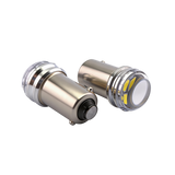 BA9S LED Bulb 12V DC Low Power Consumption for Vehicle Interior Lighting Interior Dome Map Door License Plate Light ( Transparent Spot Lens )