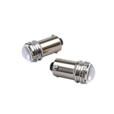 BA9S LED Bulb 12V DC Low Power Consumption for Vehicle Interior Lighting Interior Dome Map Door License Plate Light ( Transparent Spot Lens )