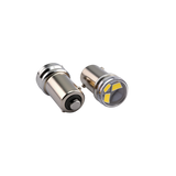 BA9S LED Bulb 12V DC Low Power Consumption for Vehicle Interior Lighting Interior Dome Map Door License Plate Light ( Transparent Spot Lens )