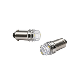 BA9S LED Bulb for Car Interior Dome Light Door Courtesy Lamp Non-Canbus 12V Universal Fit(Transparent Hexagon Lens)