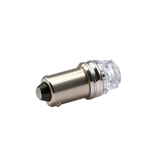 BA9S LED Bulb for Car Interior Dome Light Door Courtesy Lamp Non-Canbus 12V Universal Fit(Transparent Hexagon Lens)