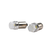 BA9S LED Replacement Bulb for H5W 64111 3893 Car Interior Map Dome Exterior Side Light(Smoked Hexagon Lens)