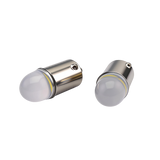 BA9S LED Bulb 3 2835 SMD for Car Glove Box Compartment Light Trunk Luggage Lamp 12V White (Smoked Bullet shaped Lens)