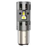 H4 BA20D HS1 R2 G40 P45T B35 LED Headlight Bulb For Motorcycle 30W 3600LM 6500K Cool White Instant On No Delay Hi/Lo Beam